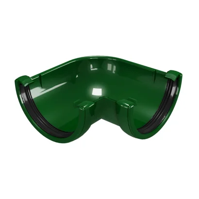 CLASSIC 120 PVC Ъгъл за улук 90° , Зелен