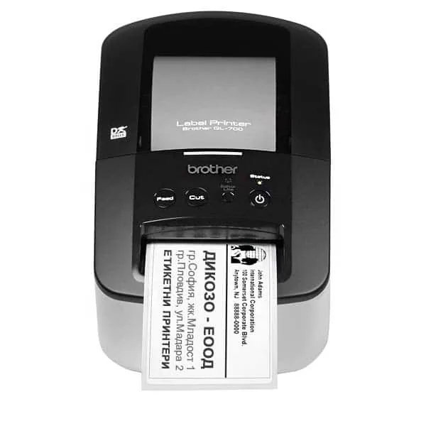 Настолен етикетен принтер — Brother QL-700