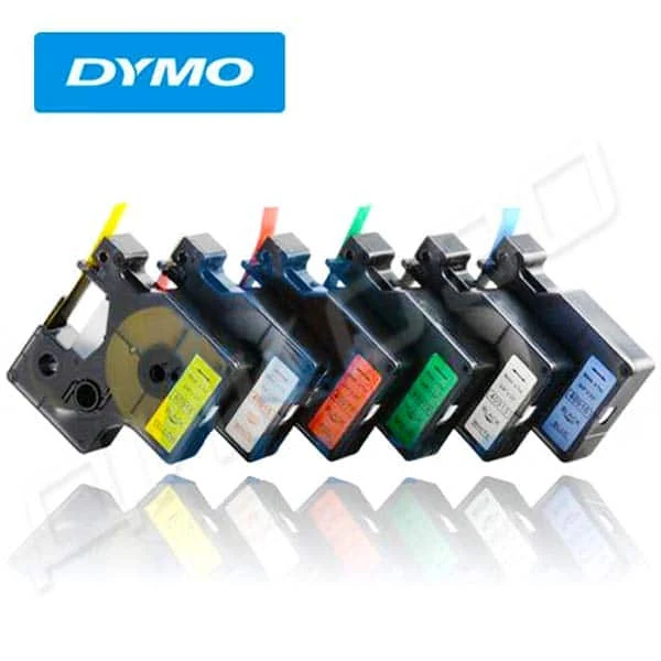 Цветни съвместими ленти — DYMO D1 40910-40924, 9 mm × 7 m