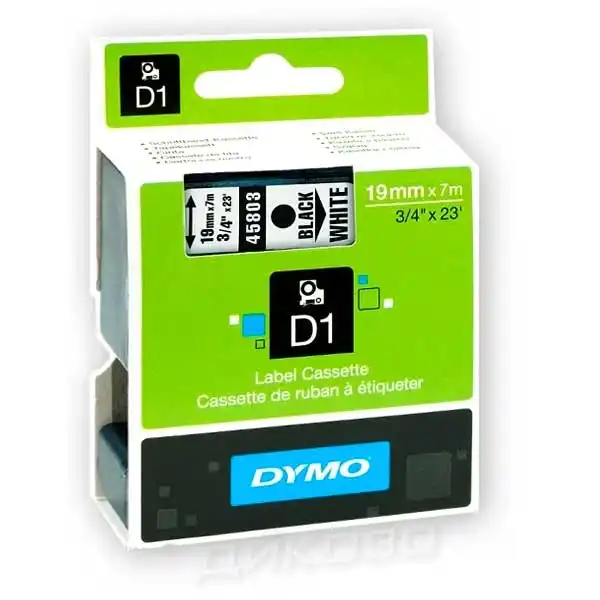 Оригинална лента — DYMO D1 45803, 19 mm × 7 m