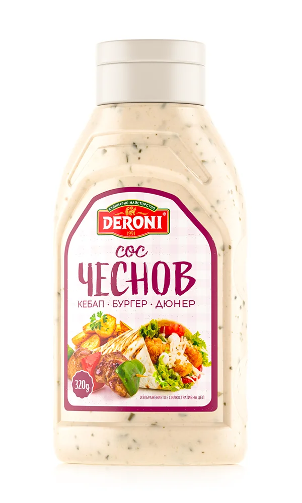 Чеснов сос, 320 g — Дерони
