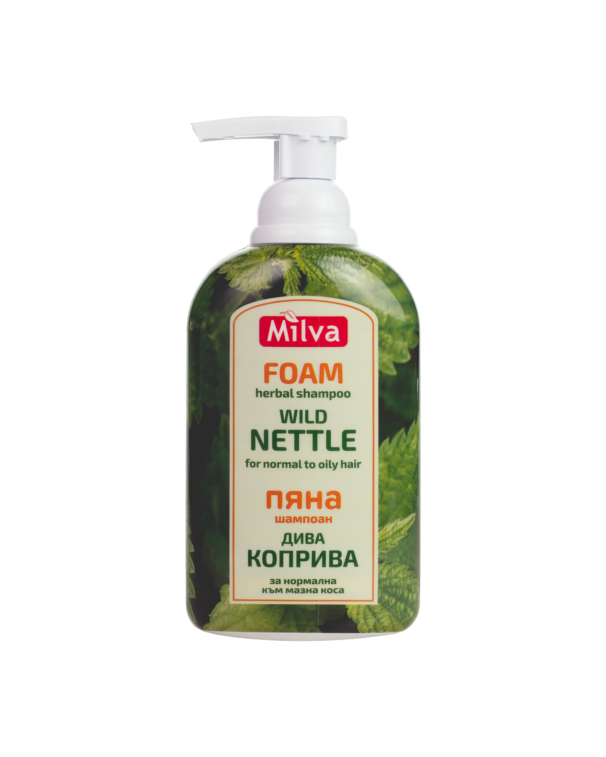 Пяна шампоан Дива коприва, 300 ml — Milva