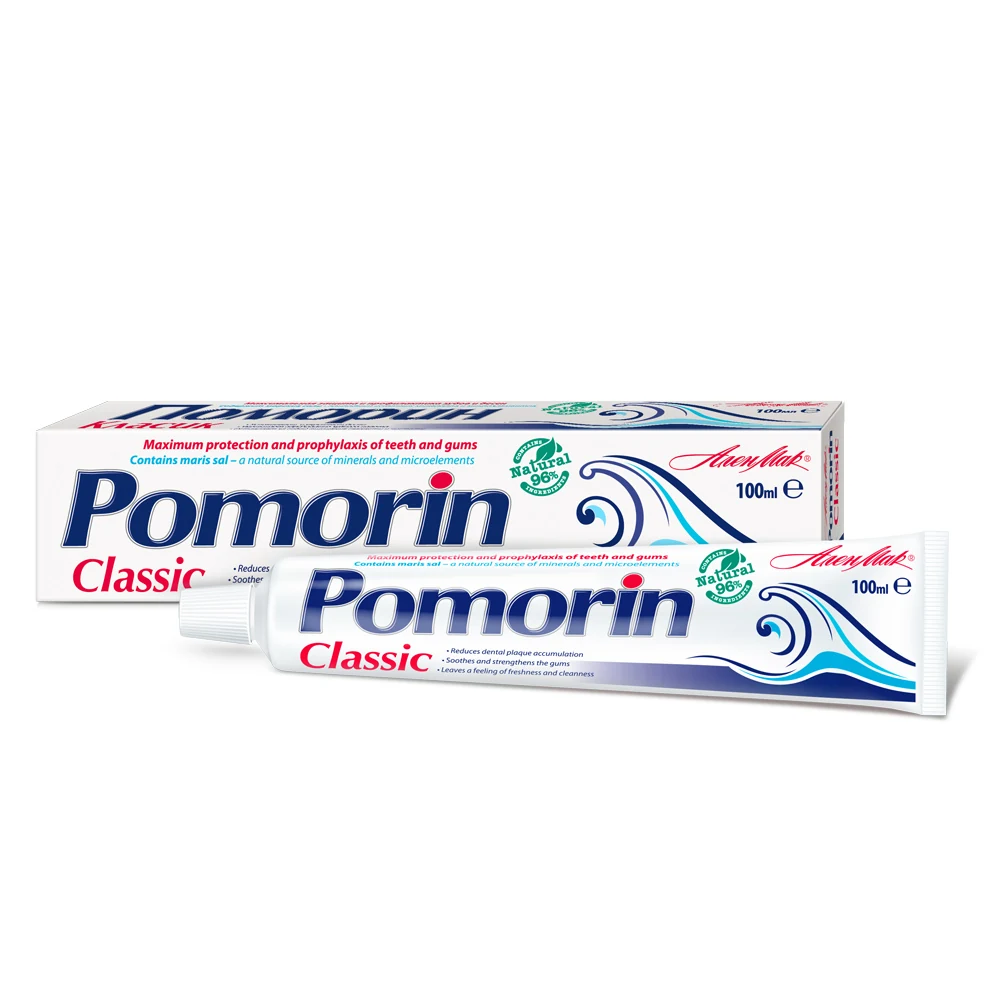 Pomorin Classic — паста за зъби — Rubella Beauty